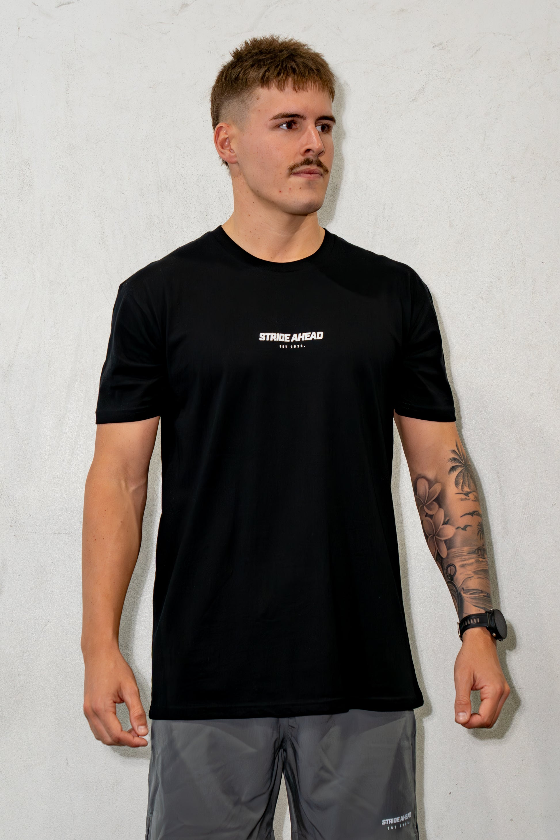 Active Staple Tee "Running CO" Black