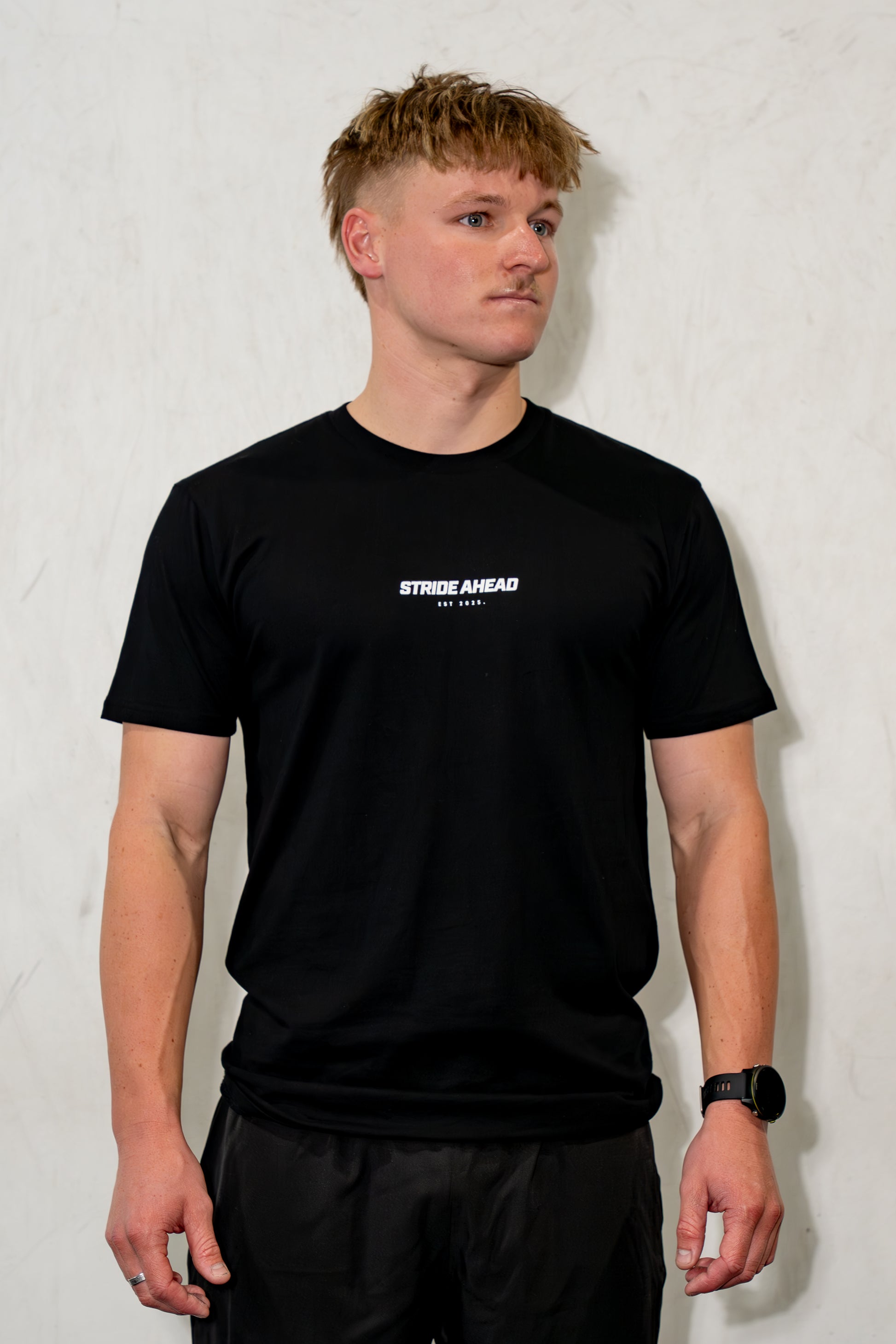Active Staple Tee "Running CO" Black