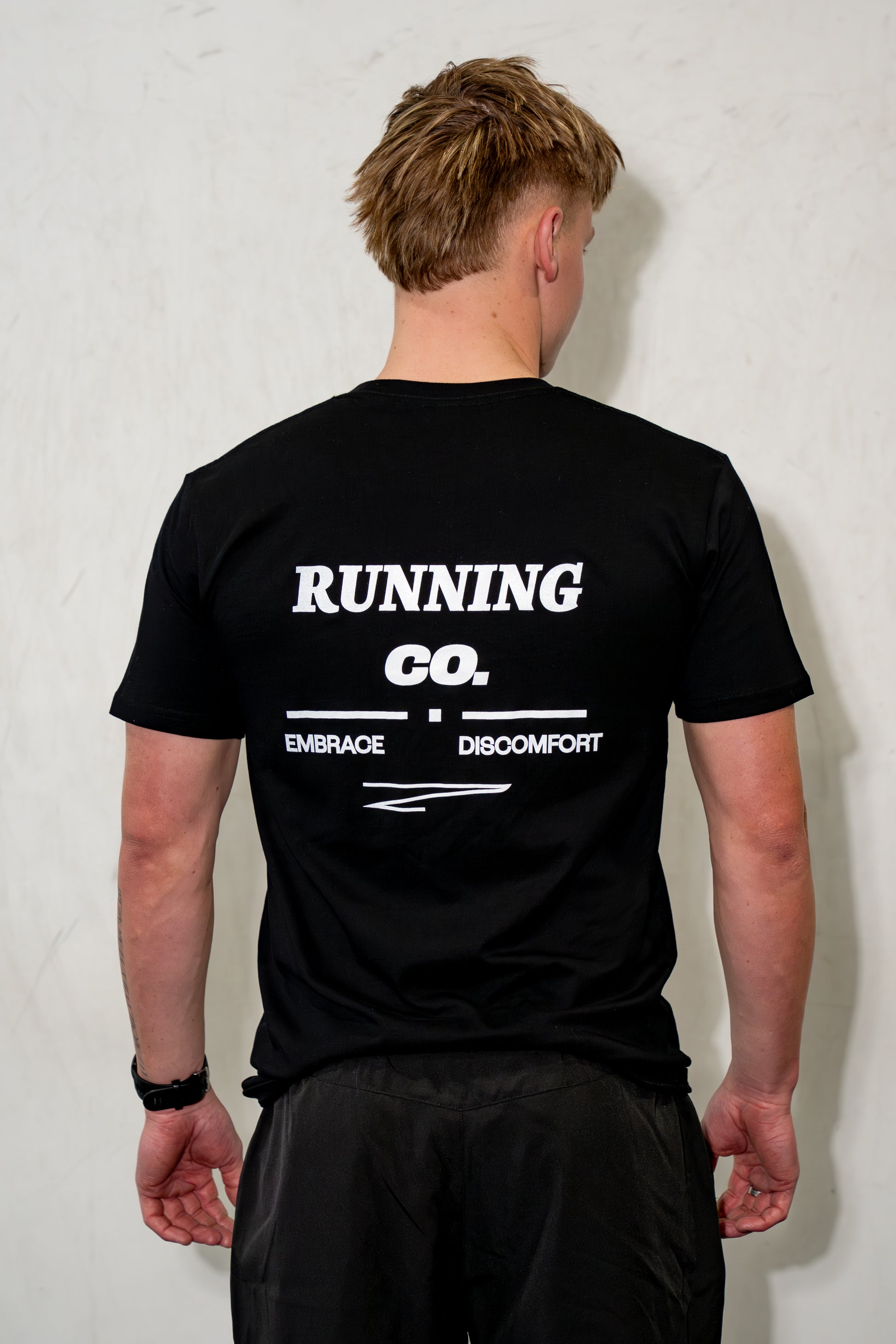 Active Staple Tee "Running CO" Black
