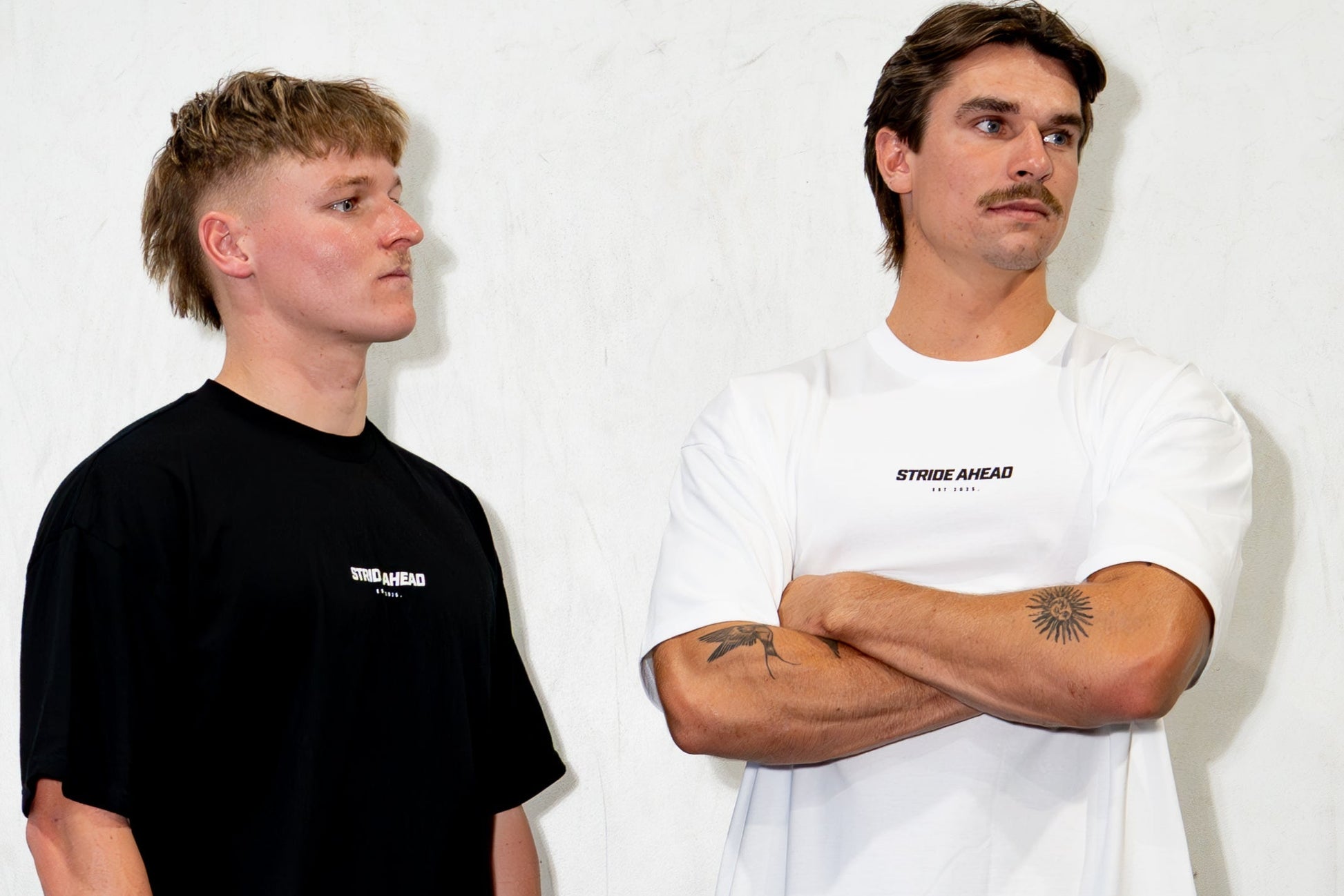 Classic Oversized Tee "Running CO" White